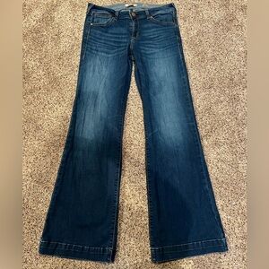 Ariat Women's Dark Blue Mid Rise Trouser Jeans